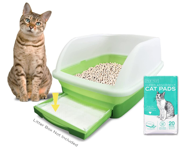 Peritas Absorbent Cat Pad Refills for Litter Box