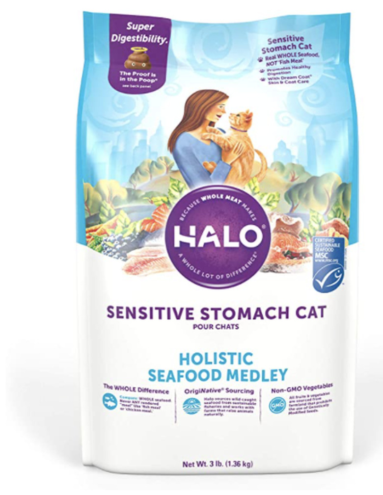 Halo Sensitive Stomach Dry Cat Food