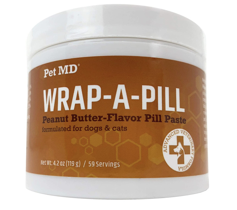 Pet MD Wrap A Pill Peanut Butter Flavored Pill Paste