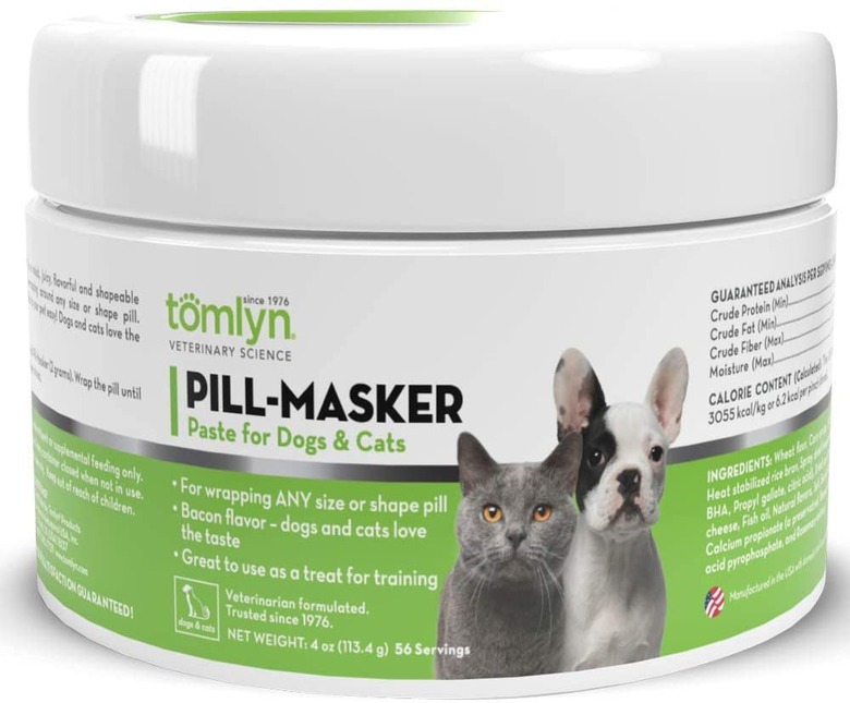 TOMLYN Pill-Masker Original Bacon-Flavored Paste for Dogs & Cats