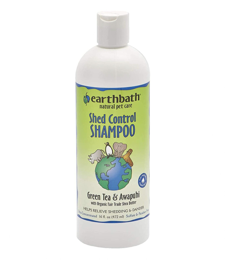 earthbath Shed Control Green Tea & Awapuhi Shampoo