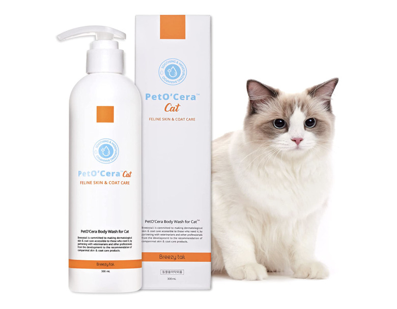 Breezytail PetO'Cera Cat Shampoo