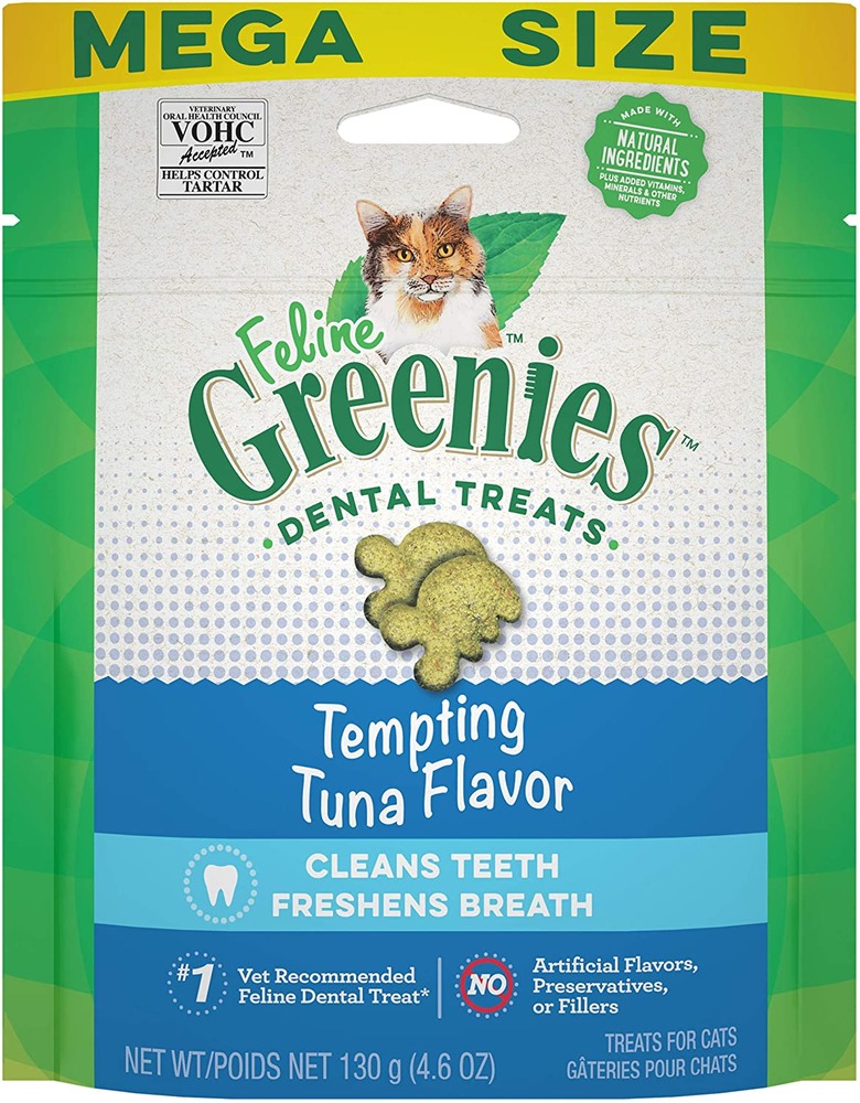 Greenies Feline Tempting Tuna-Flavored Adult Dental Cat Treats