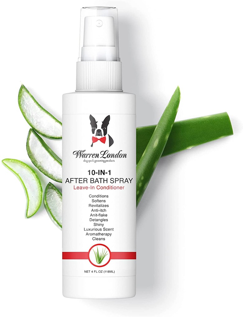 Leave-in conditioner for dogs