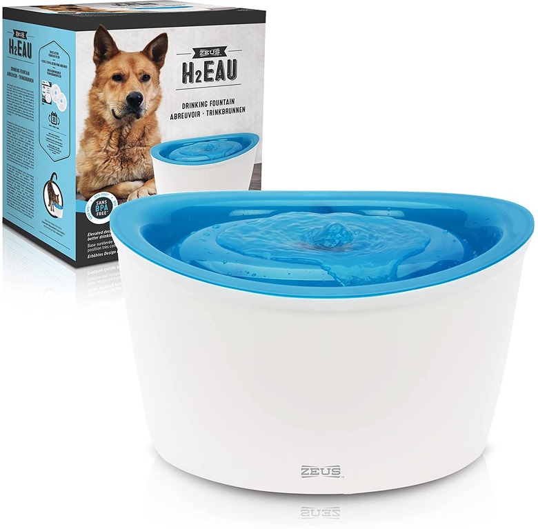 high capacity dog water fountain