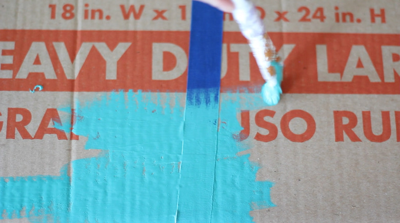Painting the box