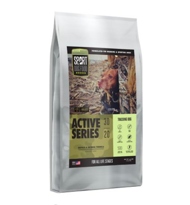 Sport Dog Food Active Series Tracking Dog Buffalo Oatmeal Formula
