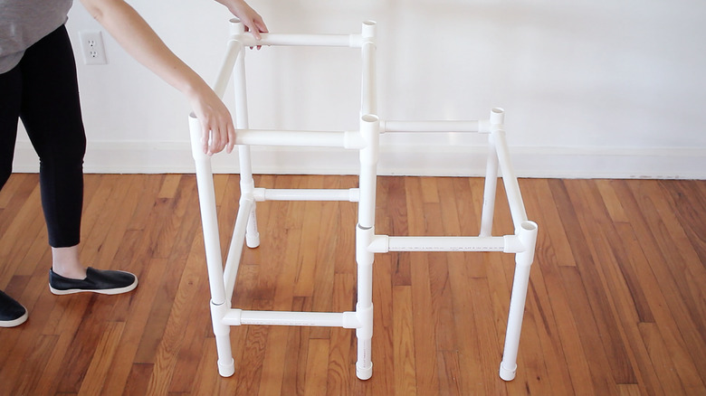 Inserting third level into second level of cat tree