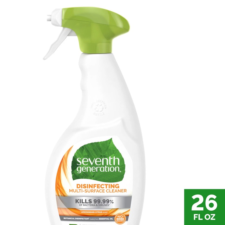 Seventh Generation Lemongrass Citrus Disinfecting Multi-Surface Cleaner, 26-oz. Bottle