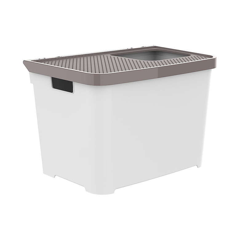 ExquisiCat Top Entry Litter Pan With Door