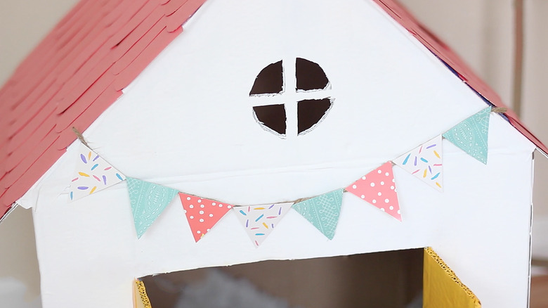 colorful bunting flag