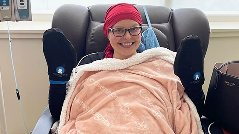 Woman diagnosed with aggressive breast cancer thanks to her dog's nose boop